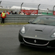 Illustration for article titled Michael Schumacher Shows Off Ferrari California On The Nürburgring